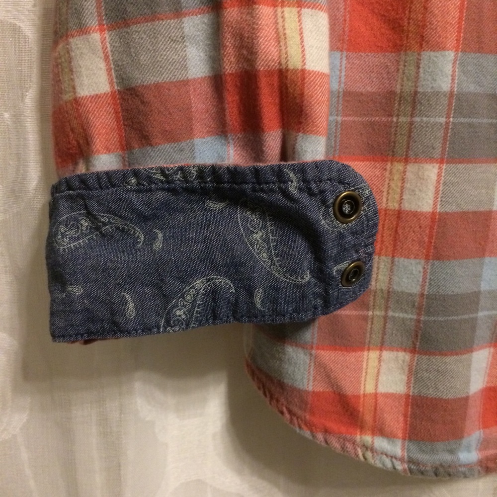 Jach’s Girlfriend Flannel Snap Tab Shirt - Picture 6 of 8
